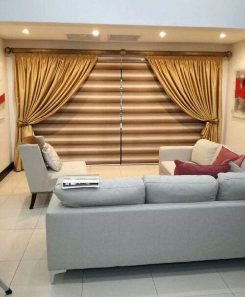 Regis tape curtain