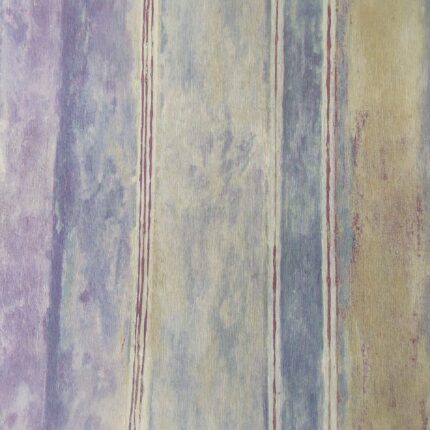 Non-Woven Foiling Blue/Brown Wallpaper