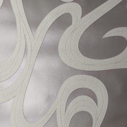 Heavy Duty Purple/ Grey Wallpaper