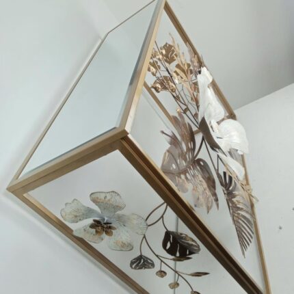 Floral mirror 4D art