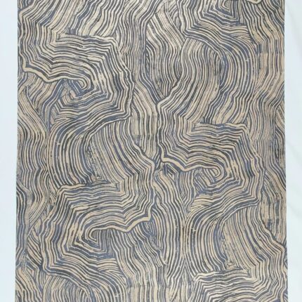 Non-Woven Foiling Black/Gold Wallpaper