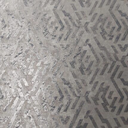 Non-Woven Foiling Brown/Black Wallpaper