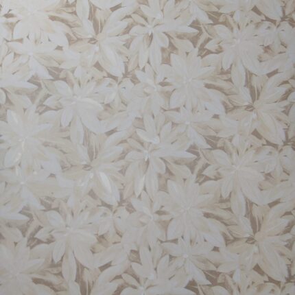 Non-Woven Foiling Cream Wallpaper