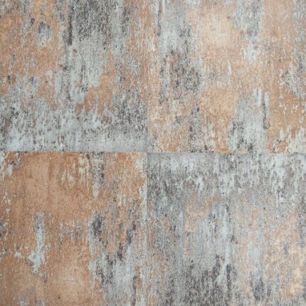 Non Woven Foiling Peach/Grey Wallpaper