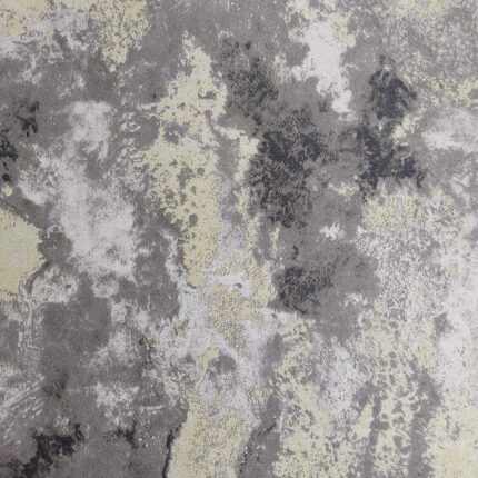 Non-Woven Foiling Silver/Blue Wallpaper