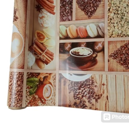 Coffee Theme Table Cloth