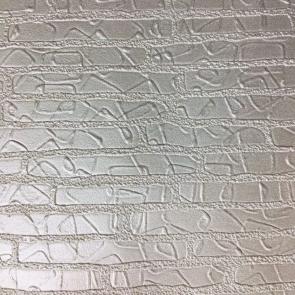 Non-Woven Silver Wallpaper