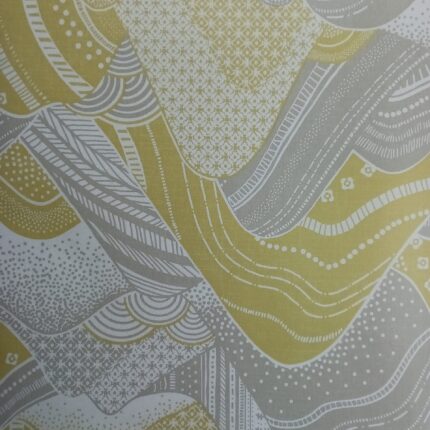 Non-Woven Foling Grey/Green Wallpaper