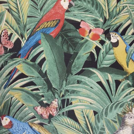 Vinyl Floral Yellow/Green Wallpaper