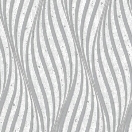 Vinyl Texture Silver/Black/Navy Wallpaper