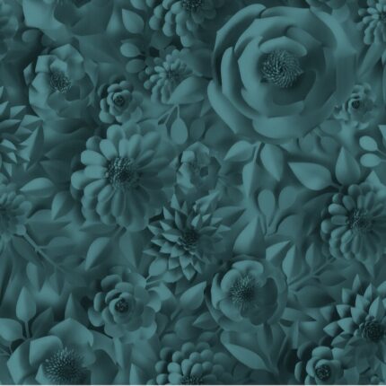 Vinyl Texture Blue Wallpaper