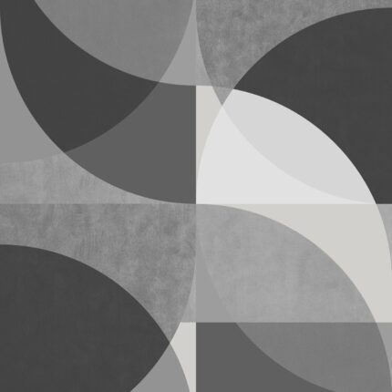 Vinyl Texture Black/Grey Wallpaper