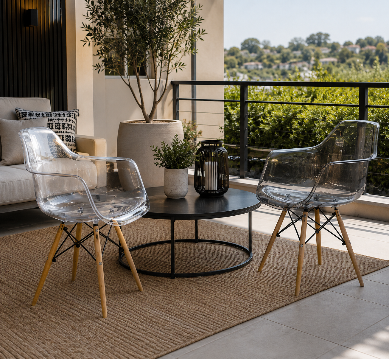 Crystal Clear Accent Chair - Image 2