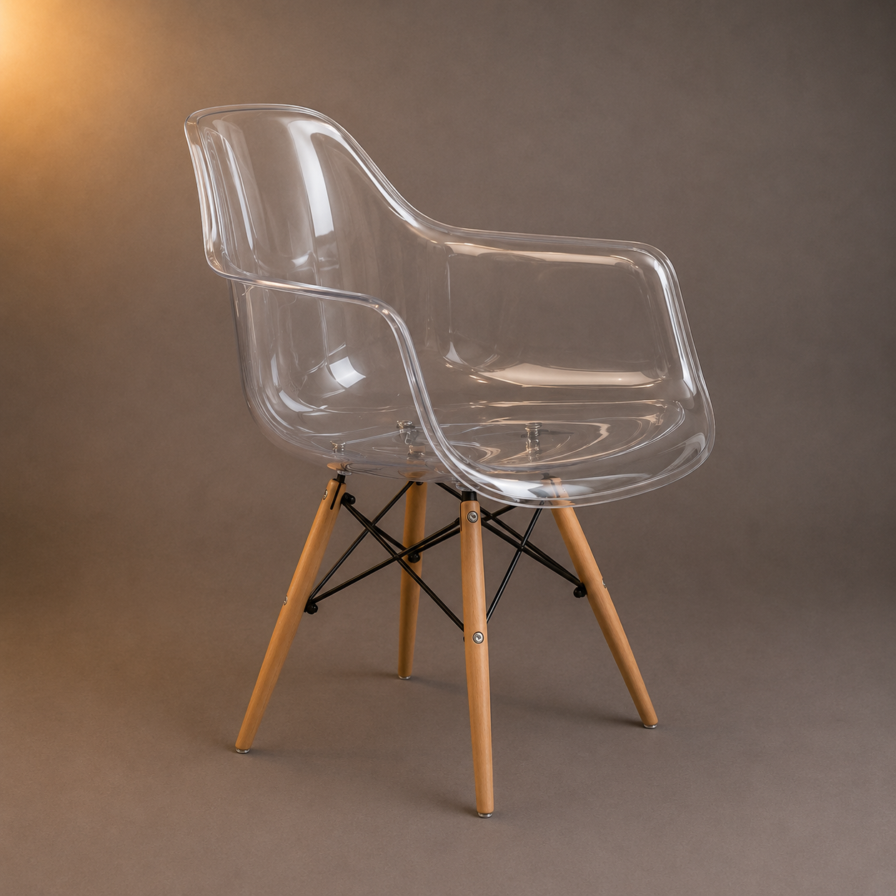 Crystal Clear Accent Chair